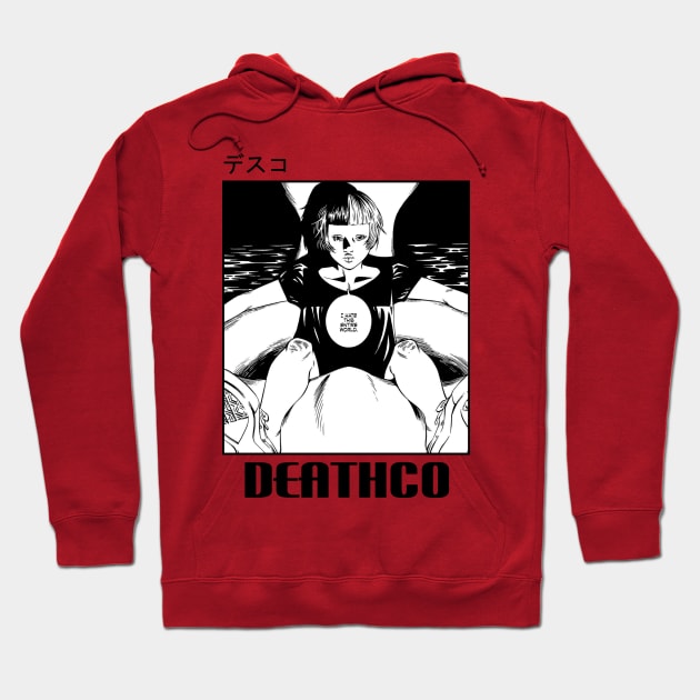 DEATHCO IS Hoodie by Charlie_Vermillion